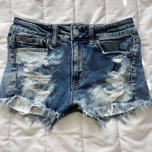 American Eagle Hi-Rise Shortie Shorts